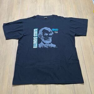 APWU Abraham Lincoln Union T Shirt Mens XL Made in USA Fruit Loom 90s